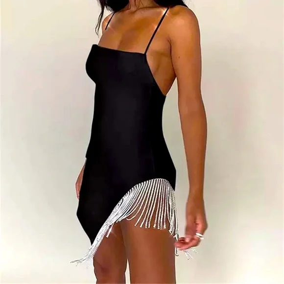 Little black bling dress - Picture 3 of 5